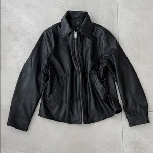 H&M Black Leather Jacket